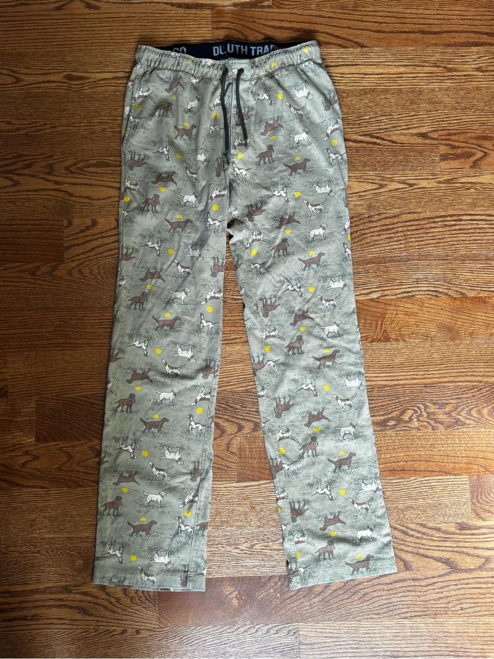 Duluth Trading Co. Men’s Hunting Dog Print Lounge Pajama Pants Size M x 32